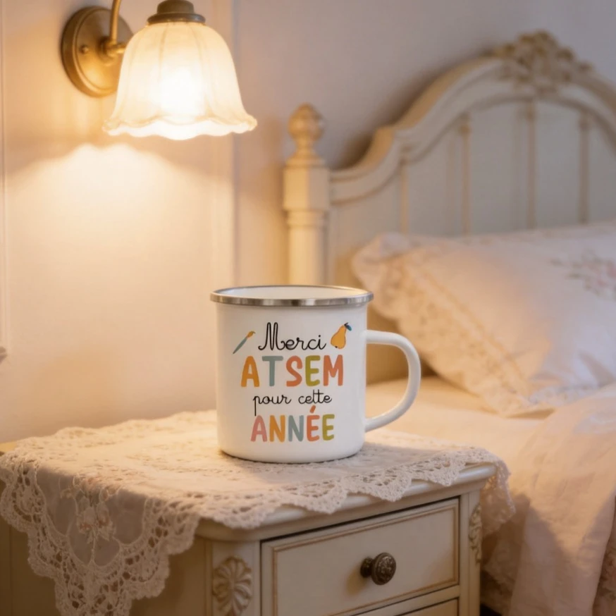 Merci Atsem Agenda Mug Breakfast Cups of Coffee Cup for Tea Drinkware Unusual Mugs Funny Beer Travel Cute Original Beautiful Bar