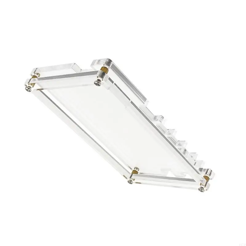 

4X7E Case Enclosure New Transparent Acrylic Case for ESP32 Development Board Cover