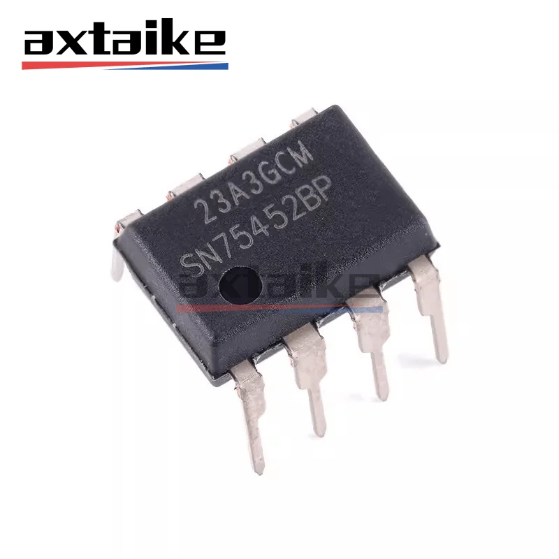 

10 шт. SN75452BP DIP-8 SN75452B SN75452 двойные периферийные драйверы для высокоскоростного переключения по току