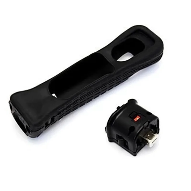For Wii Motion Plus Motion Plus MotionPlus Adapter Sensor for Wii Remote Controller(Black)