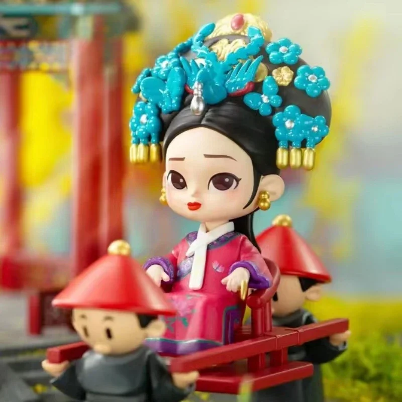 Chinses Style Legend Of Zhen Huan Empresses Series Model Mystery Blind Box Toy Anime Figure Surrounding Ornament Model Toy Gift