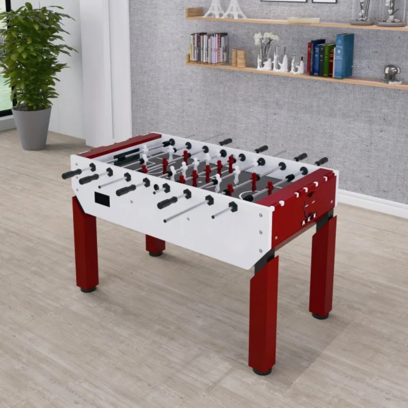 

Football machine table type campus training telescopic rod football table