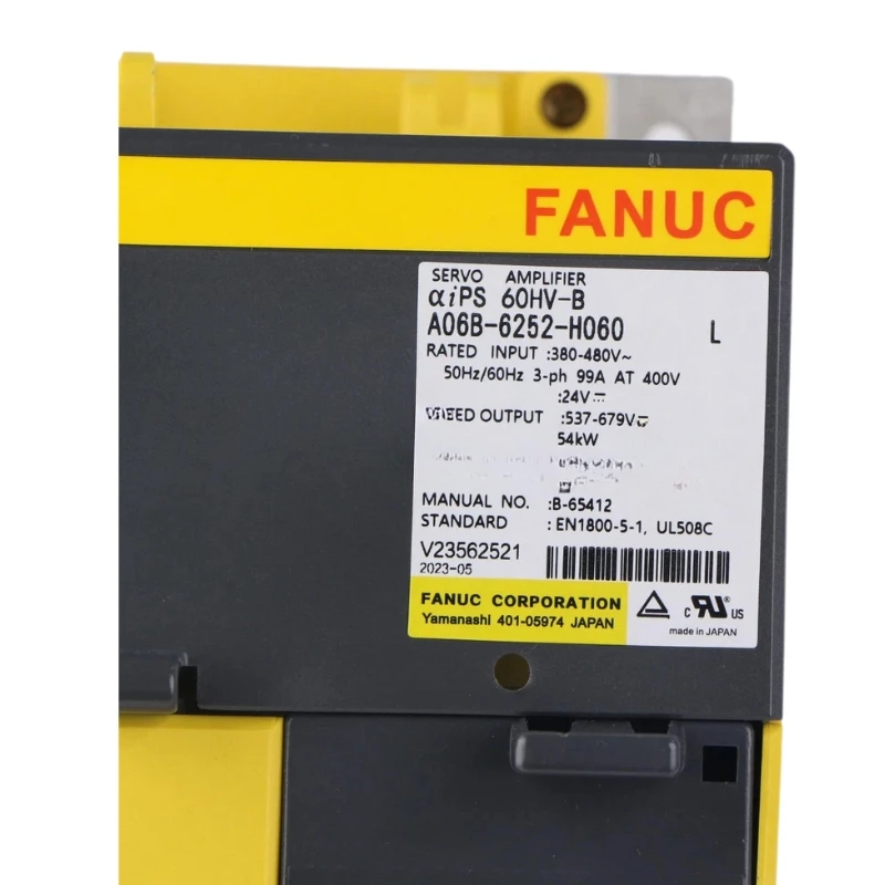 Fanuc A06B-6252-H060 Servo Amplifier Tested ok Expedited Delivery