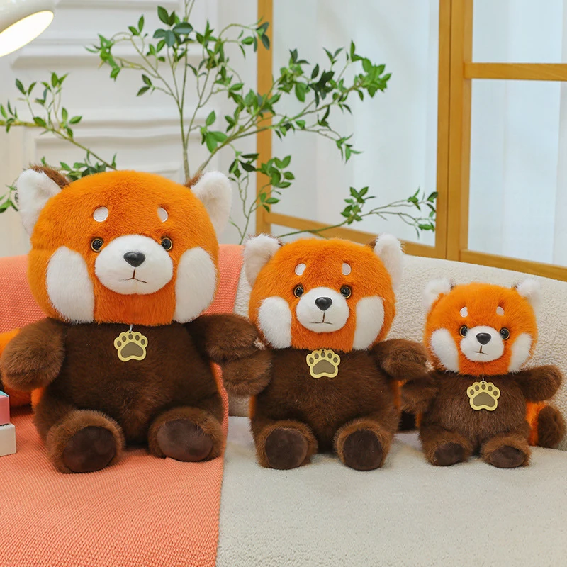 

Kawaii енот плюшевая игрушка милая мягкая кукла для детей подарок на день рождения и Рождество мягкая подушка с животными Бадди перед сном