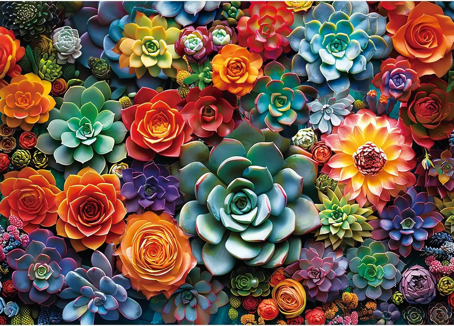 عصاري سيمفوني 150/300/500/1000 قطعة بازل قطع للبالغين قسط جودة الأعمال الفنية الملونة لغز الدماغ إغاظة متعة