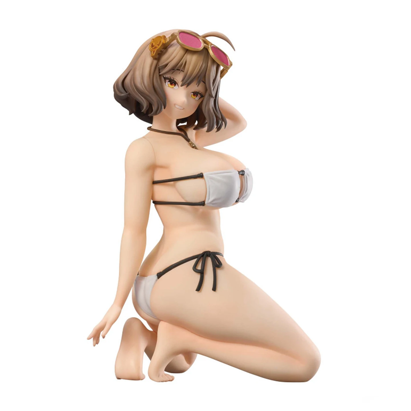 Oryginalna figurka anime Bandai Banpresto Goddess of Victory: Nikke Anis w stroju kąpielowym z sznurkiem, model, ozdoba na biurko, zabawka, prezent