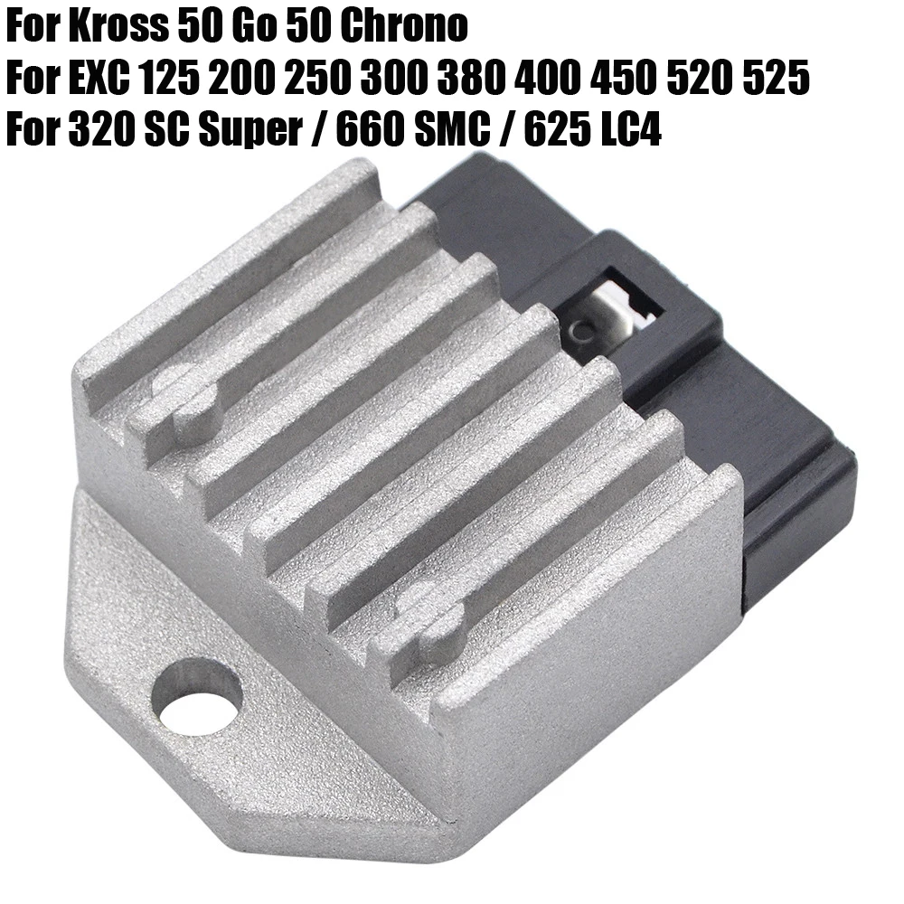 Regulator Rectifier For KTM Go 50 Kross 50 EXC 125 200 250 300 380 400 450 520 525 / 620 SC Super 625 LC4 660 SMC 50311034000