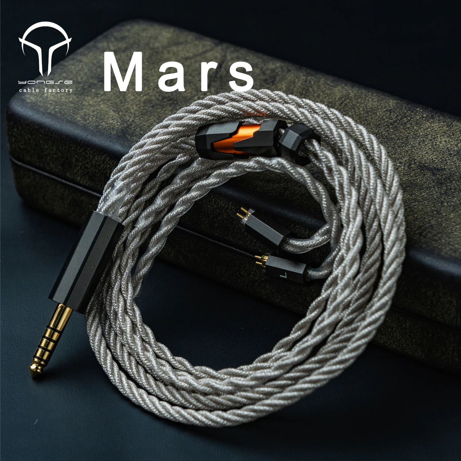 Angelears x Yongse Mars auriculares de aleación de cobre chapados en plata, Cable de actualización, bobina de lámina plateada, Brave Aria Blessing, nuevo