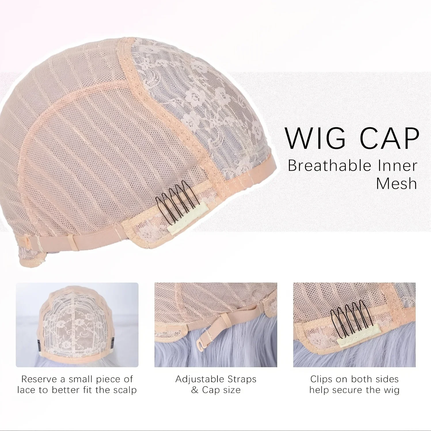 Women's Heat-Resistant Synthetic Wig: Long Split-Dye Straight Style with Bangs - Versatile for Cosplay, Party, Halloween & Daily