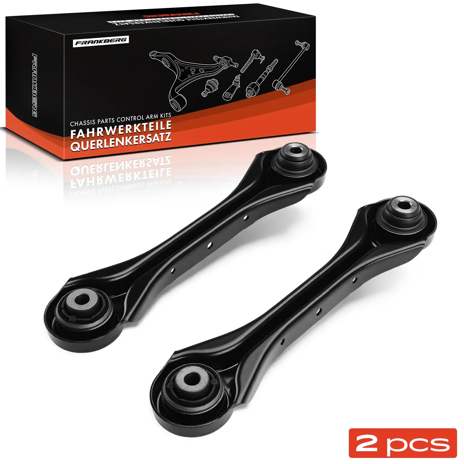 Frankberg 2x Stuurarm, Achterwielophanging, Links en Rechts, voor BMW 3 Serie E90, E93, E92, E91; 1 Serie E81, E87; Cabriolet E88, RK640189