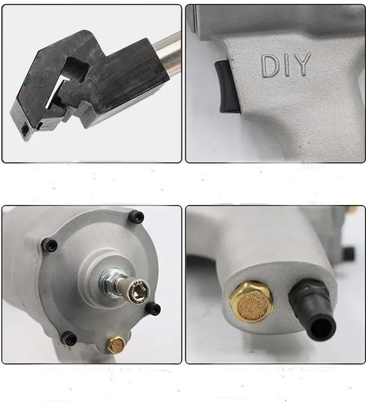 pneumatic air puncher for drainage holes, air punching gun for Aluminum window door profiles 2 styles