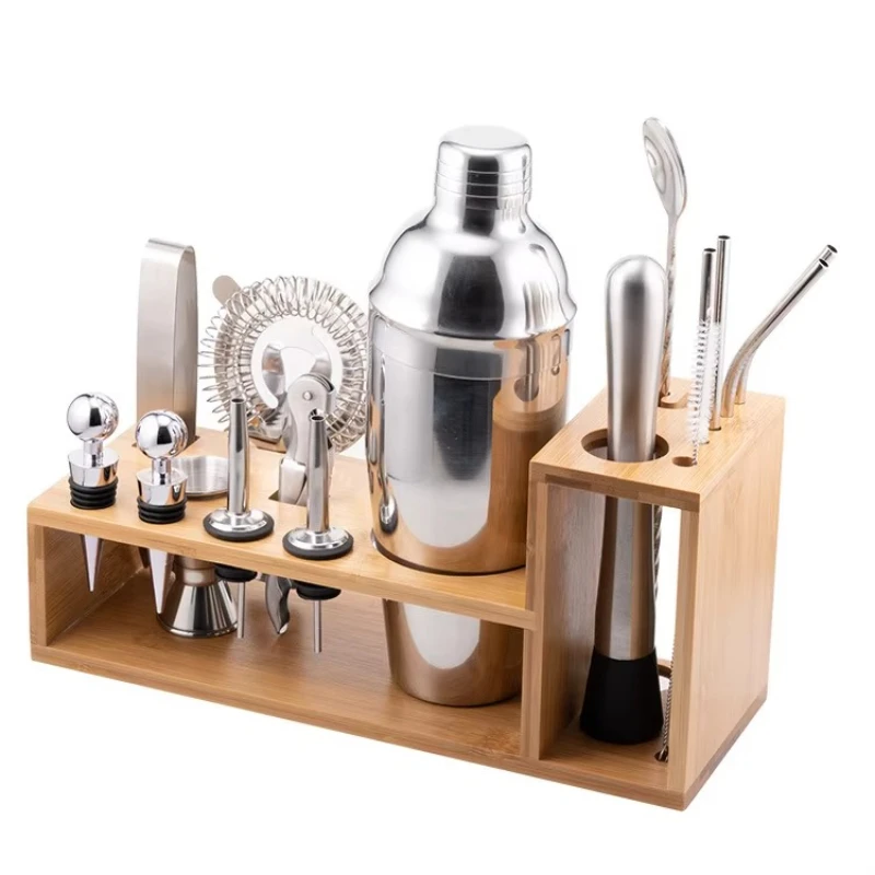 

Hot-selling high corrosion resistance professional bartender set home tool set accessories