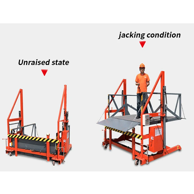 Mobile Loading and Unloading Truck Lift Vertical Loading and Unloading Adjustment Height 2 Tons 3 Tons Loading Lifting Platform
