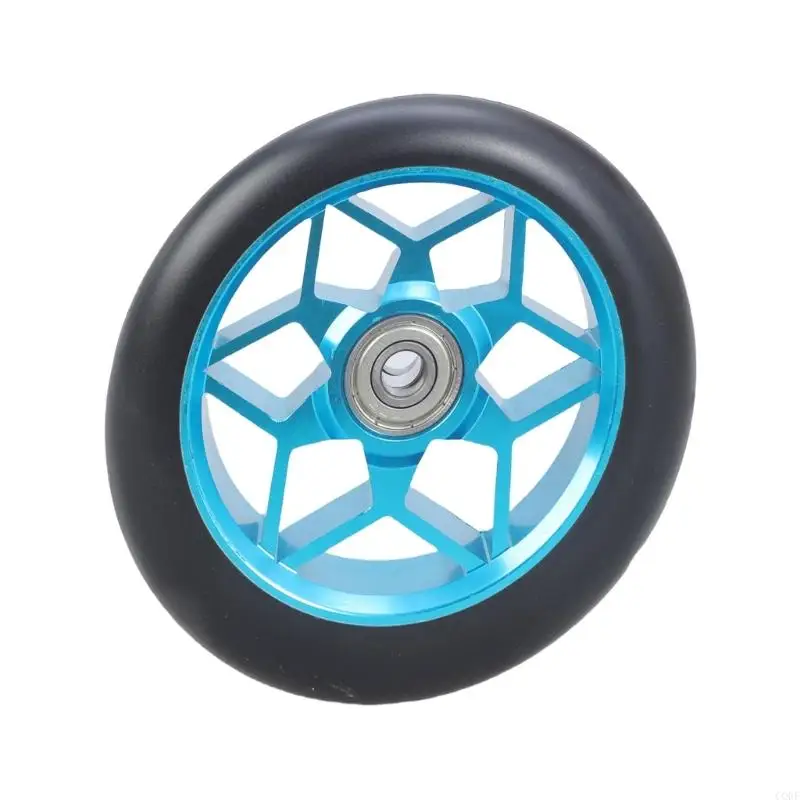 110 -mm -Aluminiumlegiers -Rollerrad mit Lagern Stunt Scooter Ersatzrad Kick -Roller -Zubehör Dauer