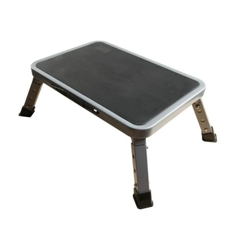 ISURE MARINE RV Adjustable Step Stool Portable Foldable Footstep Ladder Non slip Stool Suitable For RV, Outdoor