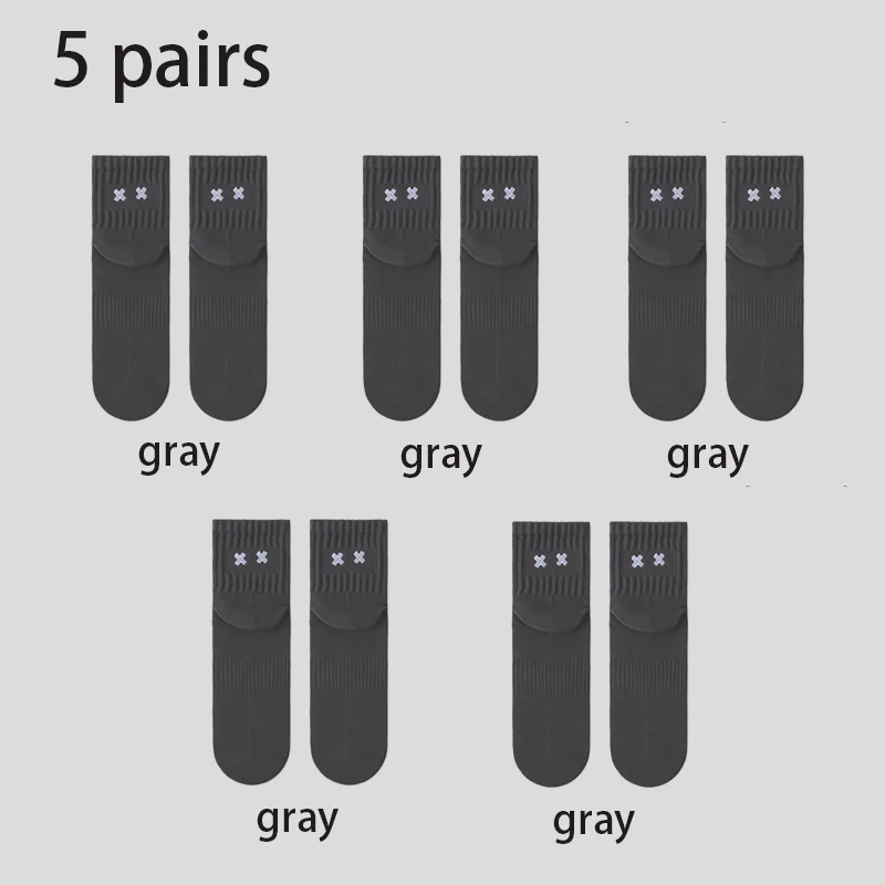 Lässige Socken, Söckchen, Herren-Baumwollsocken, modische, atmungsaktive, bequeme Socken – Detail 15