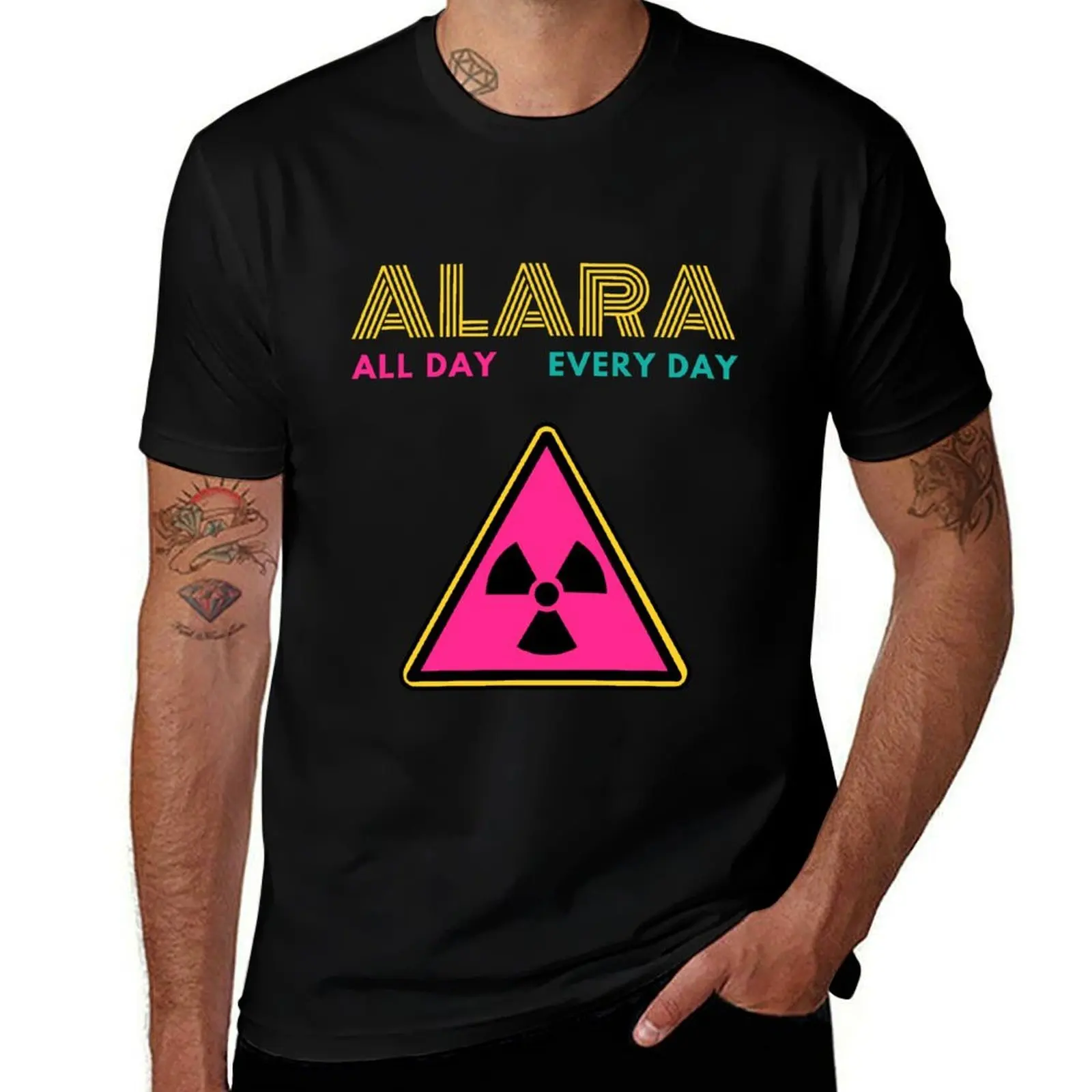 ALARA all day, every day T-Shirt Work Basic Short Sleeve Top