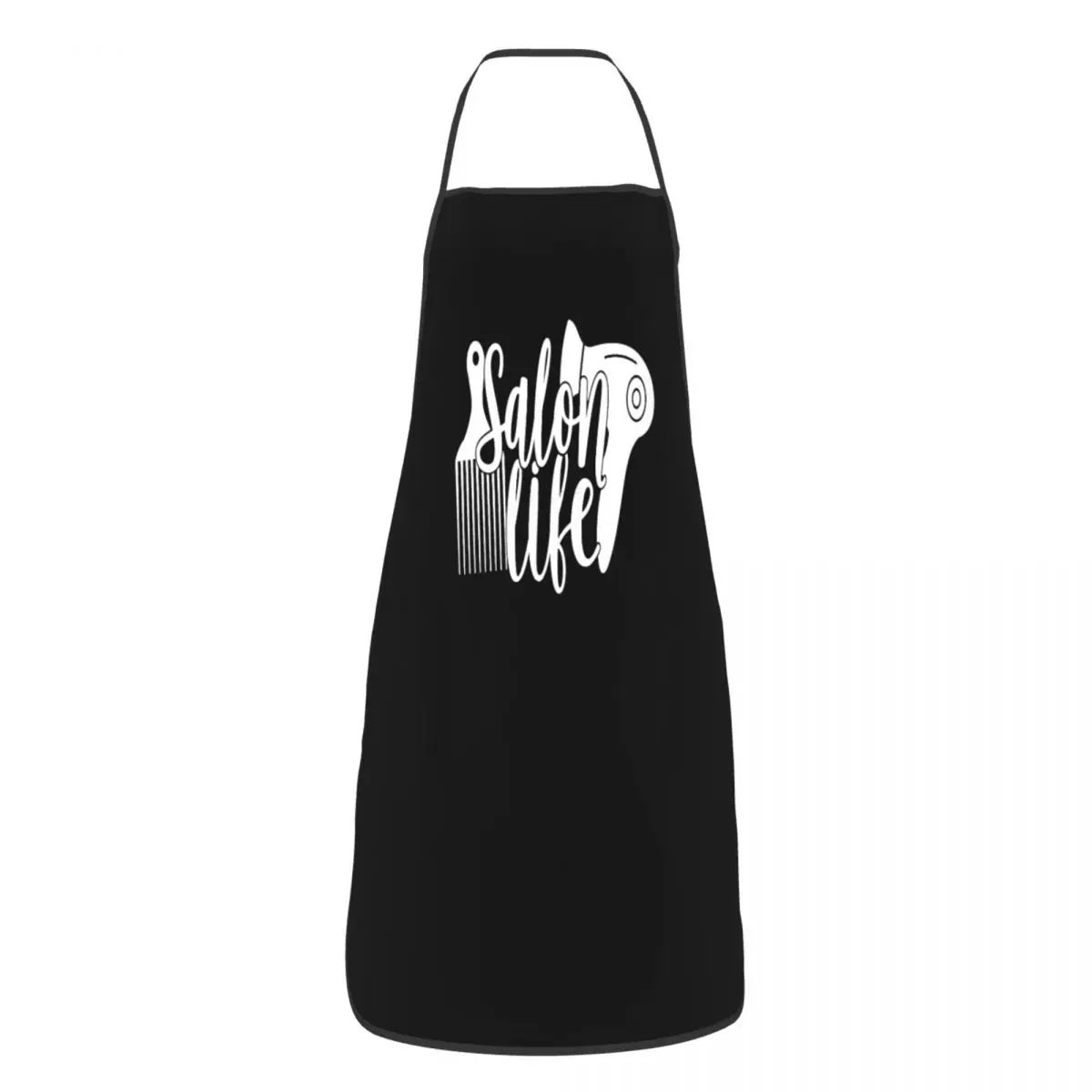 Custom Bib Life Classic Apron Adult Chef Cooking Kitchen Barber Hairdresser Fashion Trend Hairstyle Tablier Cuisine Painting