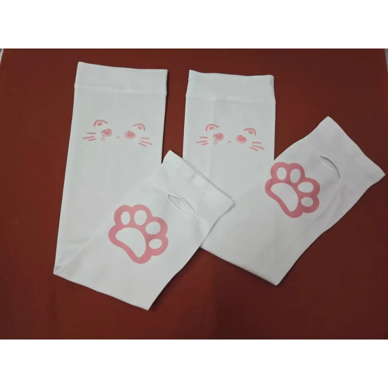 Sun Protection Lce Sleeve Fashion Version Kawaii Graphic Printing Sunscreen Sleeves Anti-UV Breathable Arm Sleeves