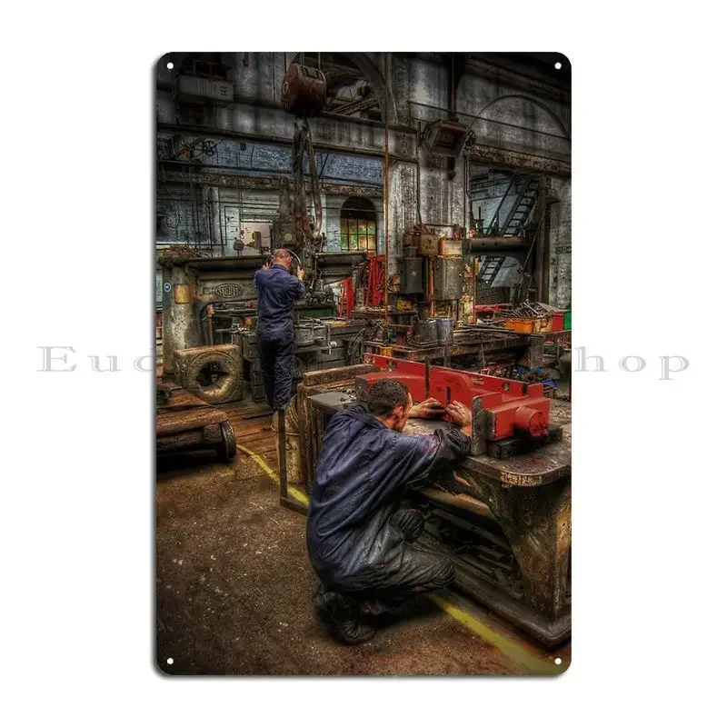 Metal Works Metal Signs Club Customized Wall Plaque Cave Garage Tin Sign Poster