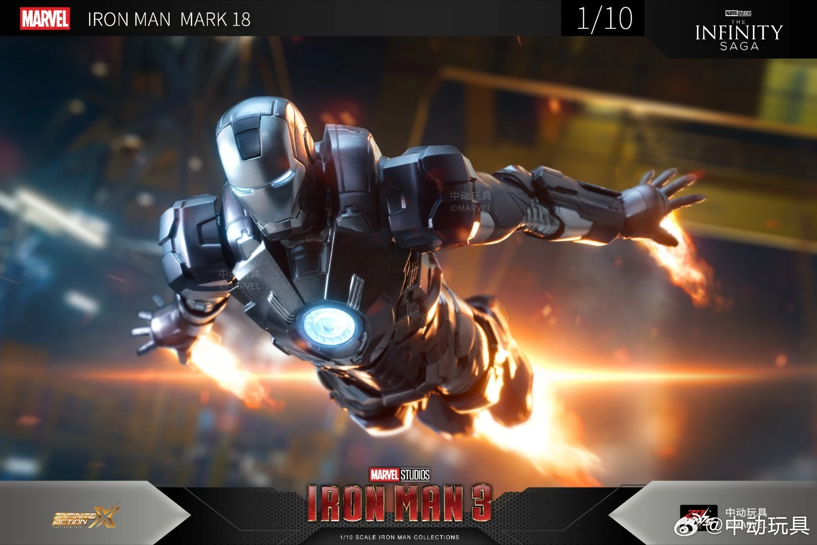 Original ZD Spielzeug Iron Man Tony Stark MK9 MK14 MK12 MK27 MK15 MK35 MK22 MK40 Hammerhead Action Figur Anime Sammeln Modell Geschenke – Detail 21