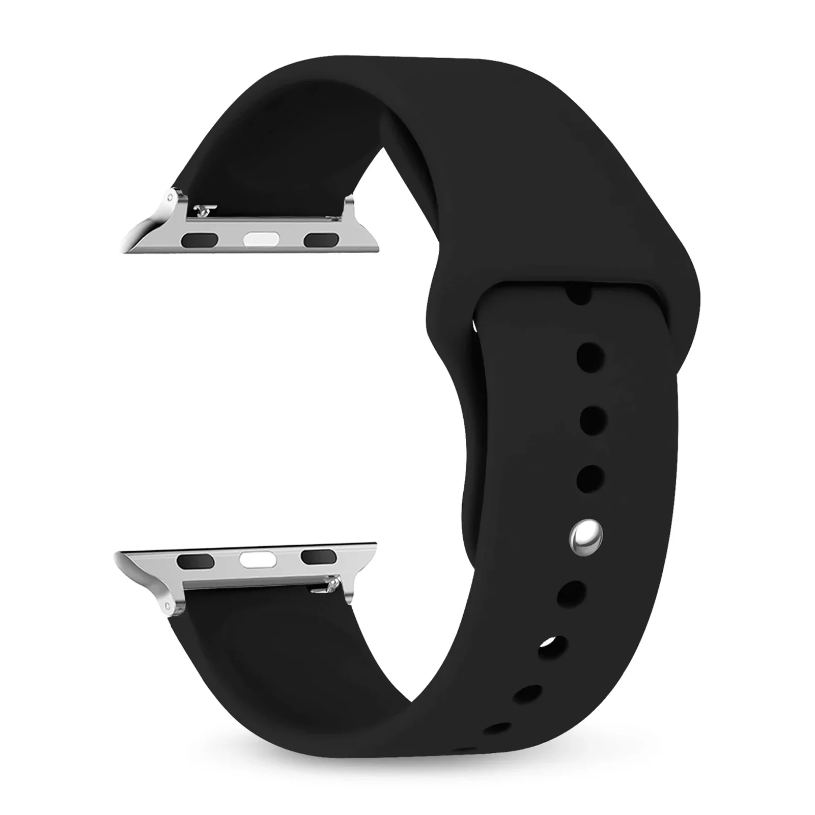 Silikonowy pasek do opaski do zegarka jabłoni 44mm 40mm 49mm 45mm 41mm 38mm 42mm bransoletka z paskiem iWatch series se 9 8 7 6 5 3 ultra 2 band