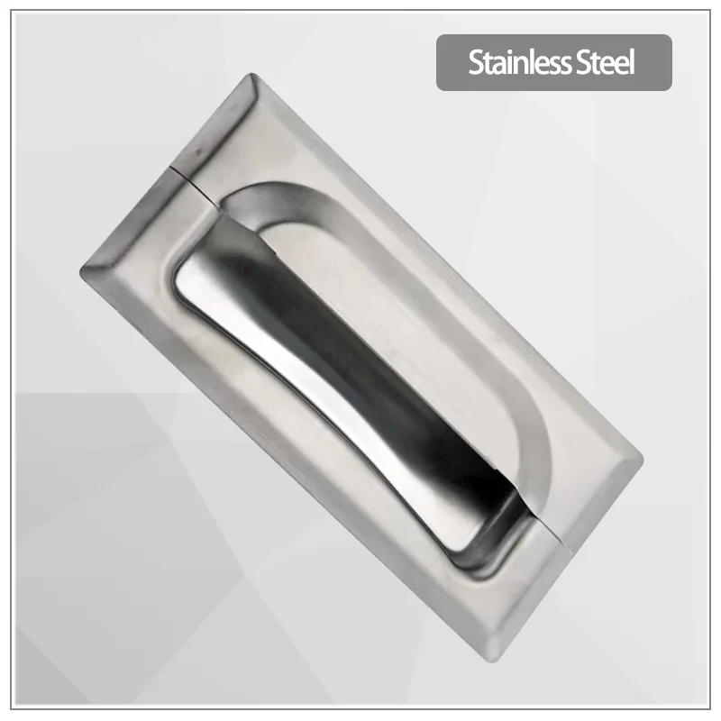 

304 Stainless Steel Concealed Installation Embedded Concealed Handle Invisible Industrial Kitchen Cabinet Concealed Handle