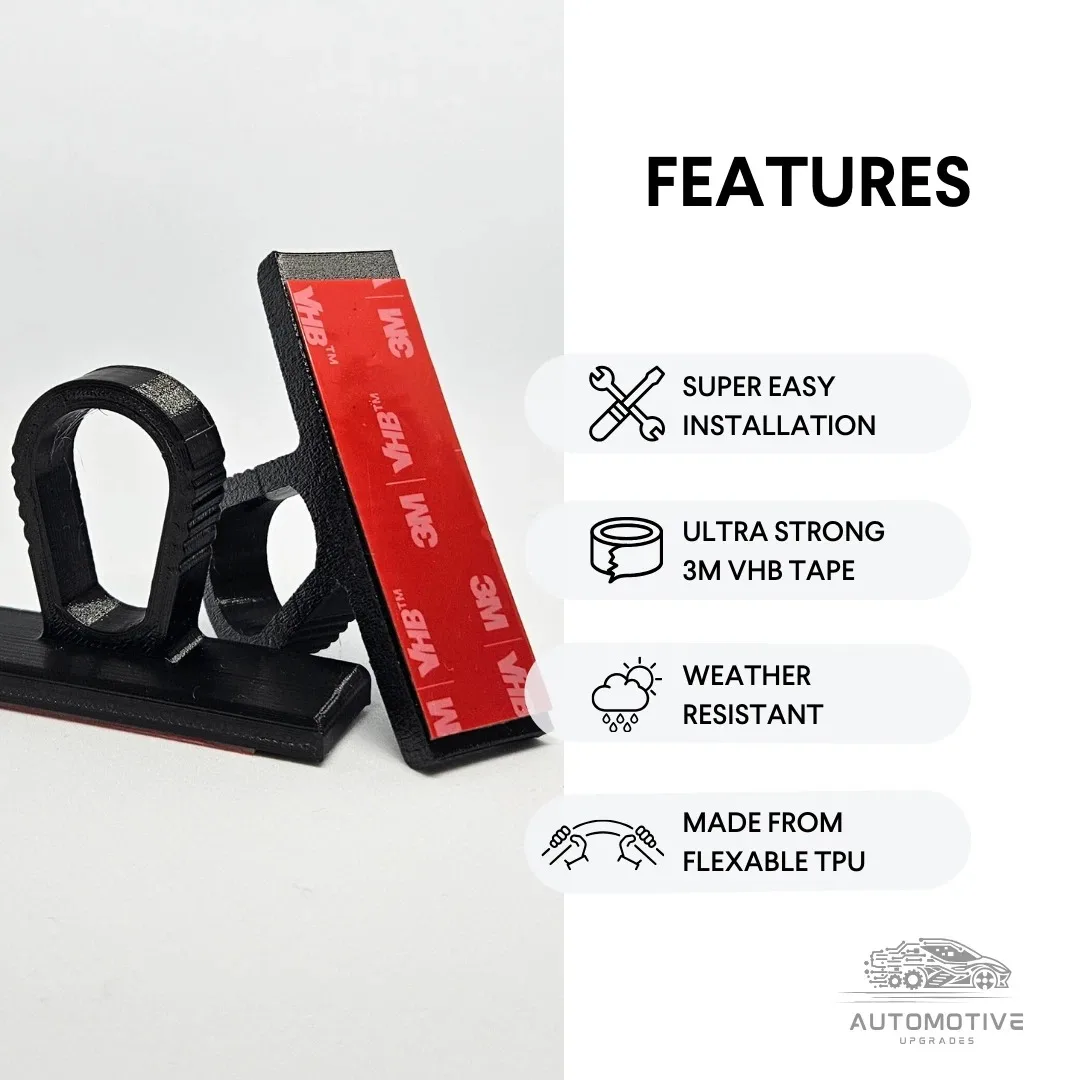 

Grille Licence Plate Holder Honeycomb Pattern3M VHB Adhesive Snap-On Fasteners For Audi RS Models Vehicle Licence Plate Clip