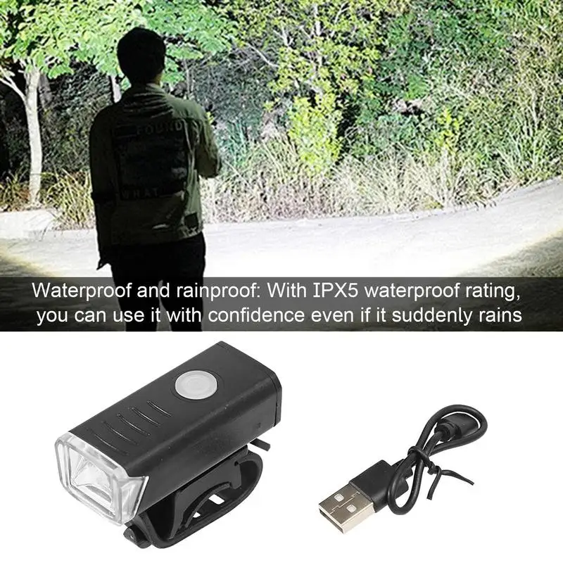 Rechargeable Bikes Light 3 Modes Bikes Flashlight Mountain Bikes Light Quick-Release Bicycles Front Light Night Rider Bikes