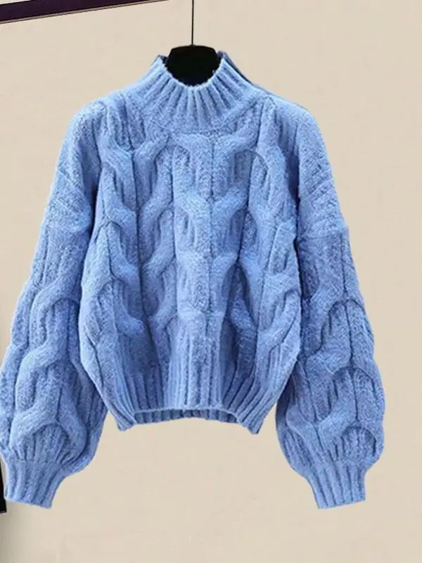 Japanese Patchwork Striped Sweater Men Knitwears New Winter Retro Vintage Harajuku Pullover Knit Embroidery Knitted Sweater main image 0