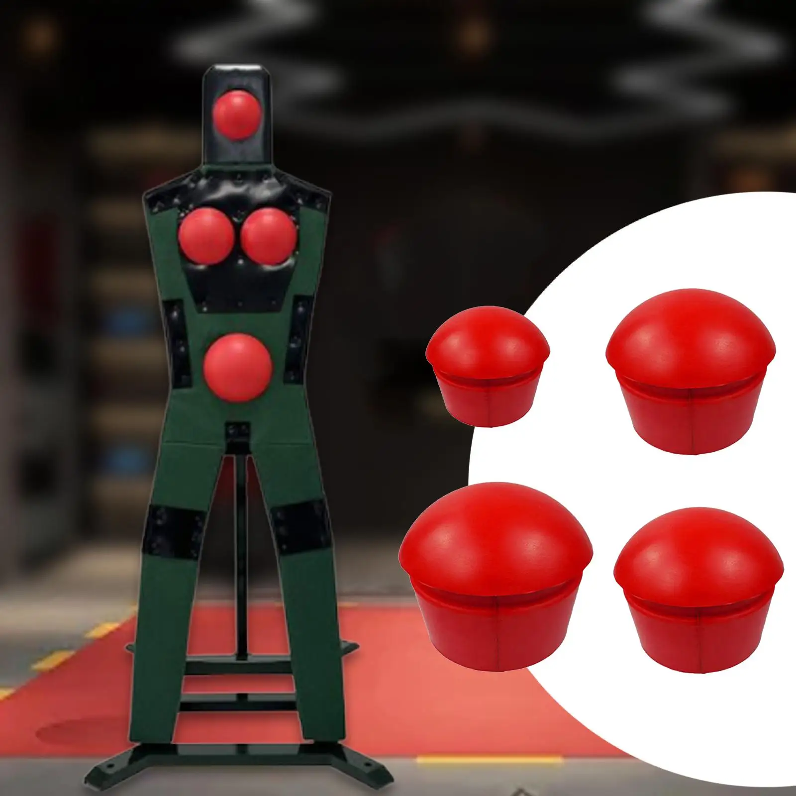 Target Ball Accuracy Training Tool for Backyard, Indoor, Outdoor, Archery Target Core Attachment Mannequin Target Accessory Ball