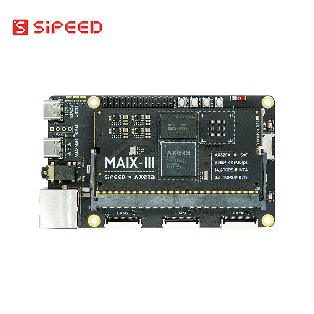 رؤية الذكاء الاصطناعي Sipeed M3AXPI AI ISP رؤية ليلية منخفضة الإضاءة تطوير Linux Core