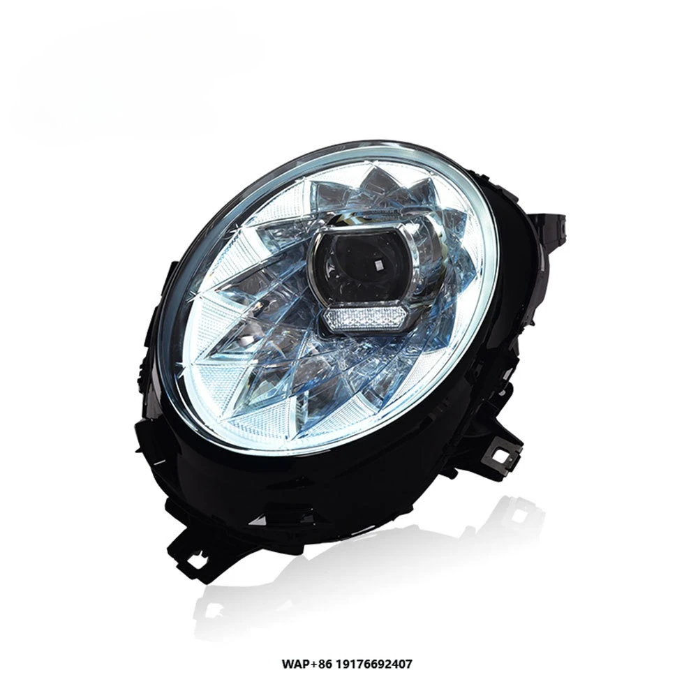 

Автомобильные фары для Mini Cooper F55 F56 2014-2021: Светодиодные фары в сборе с динамическим дизайном, биксеноновые линзы, аксессуары