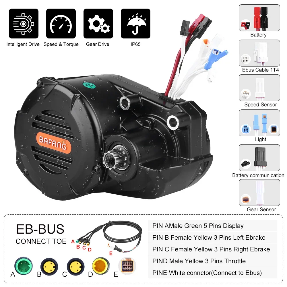 

Bafang Torque Mid Motor G510 1000W Torque Motor bafang M620 moto Mountain Snow Model