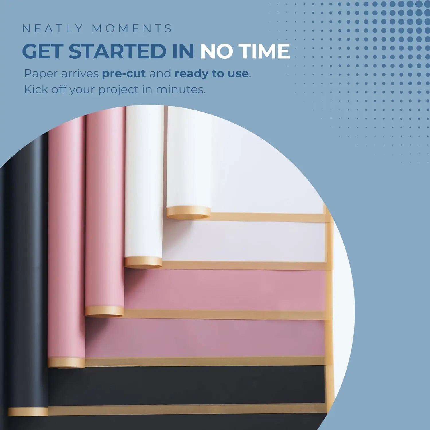 Papel de embrulho de flores Papel de embrulho reciclável Papel de embrulho floral