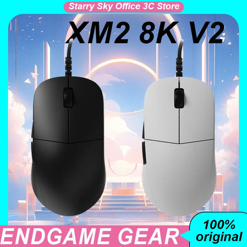

Endgame GEAR XM2 8K V2 Киберспортивная мышь Проводная PixArt PAW3950 32000 точек на дюйм Легкая Kailh GX ПК Киберспортная игровая мышь для ноутбука XM2 8KV2