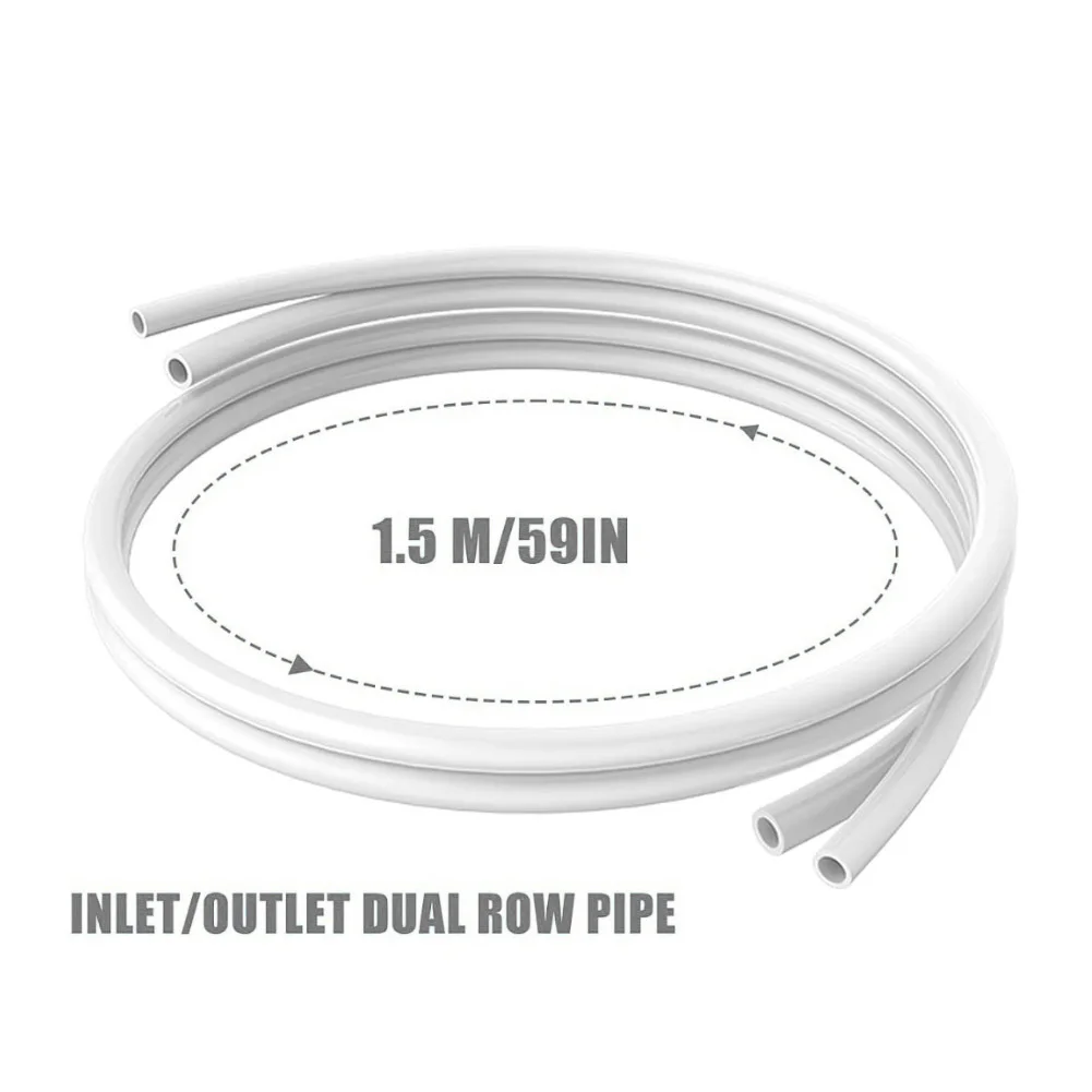 Water Purifier Connection Set Connector Inlet Drain Set Water Purifier Hose Food-grade PE Tool-free Installation