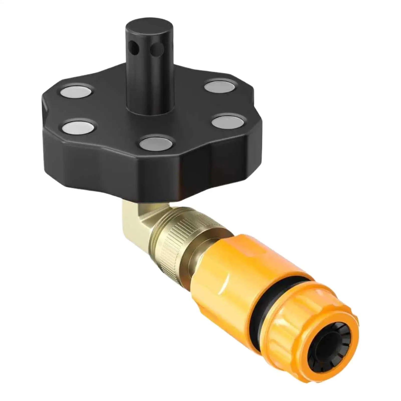 

Chassis Flusher With Nozzle Magnetic Flushing Tools Quick Connect Truck Frame Flusher For Truck Vehicle Pickup SUV Car RV Tire