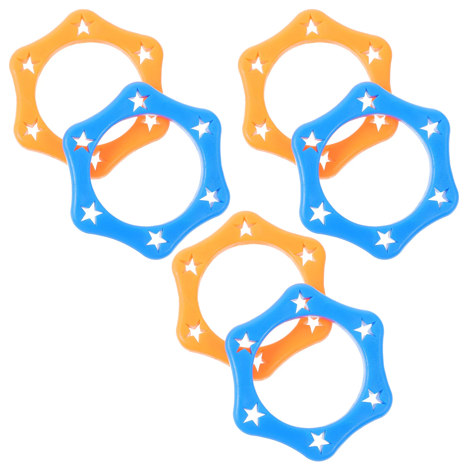 

6Pcs Ktv Mic Anti-Rolling Rings Durable Shockproof Microphone Protective Accessories Mic Anti-Rolling Ring Anti Roller Ring