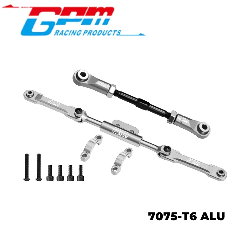 

Комплект сервоприводов и передних рулевых тяг GPM H1016224 из углеродистой стали 4140 и сплава 7075-T6 для радиоуправляемых моделей Vanquish 1/10 H10 Optic Yokoh RC Upgrade
