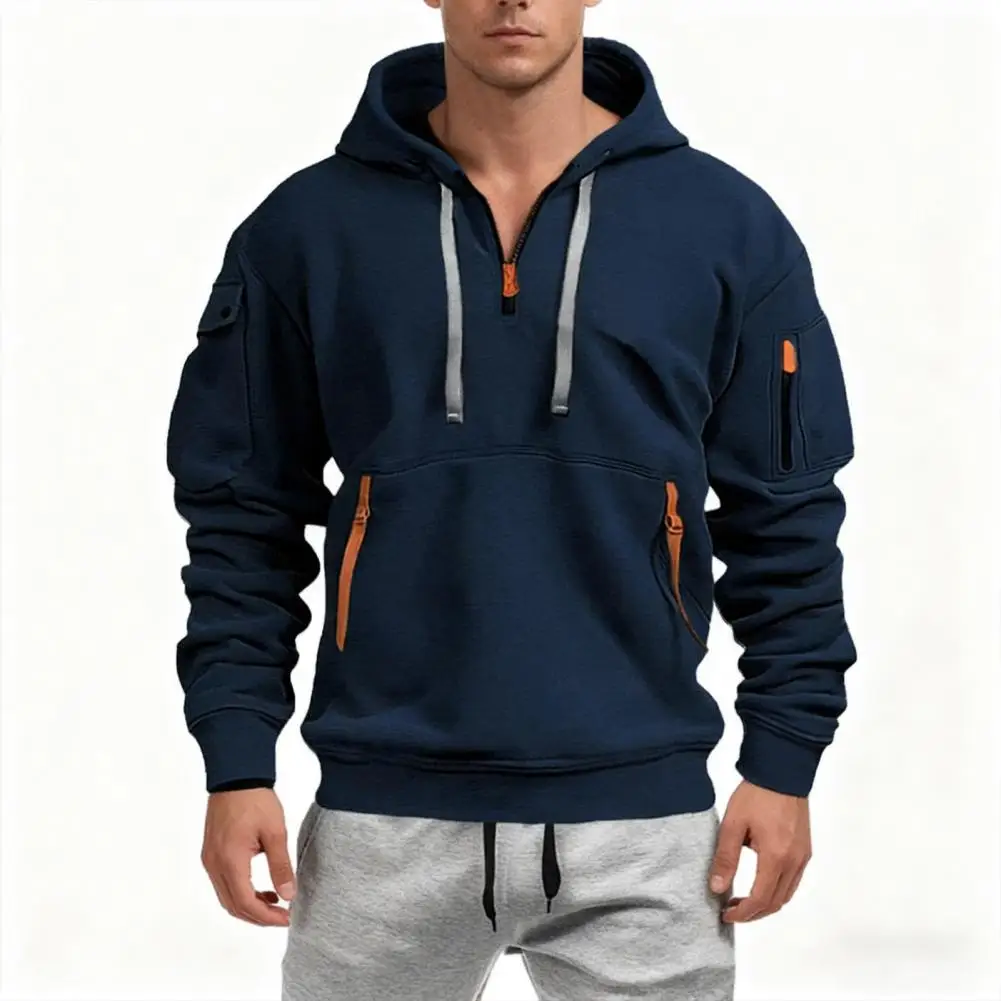 

Activewear Sports Suit Men's Athletic Tracksuit Set with Hooded Sweatshirt Jogging Pants for Running Sports 2 Piece for Wear