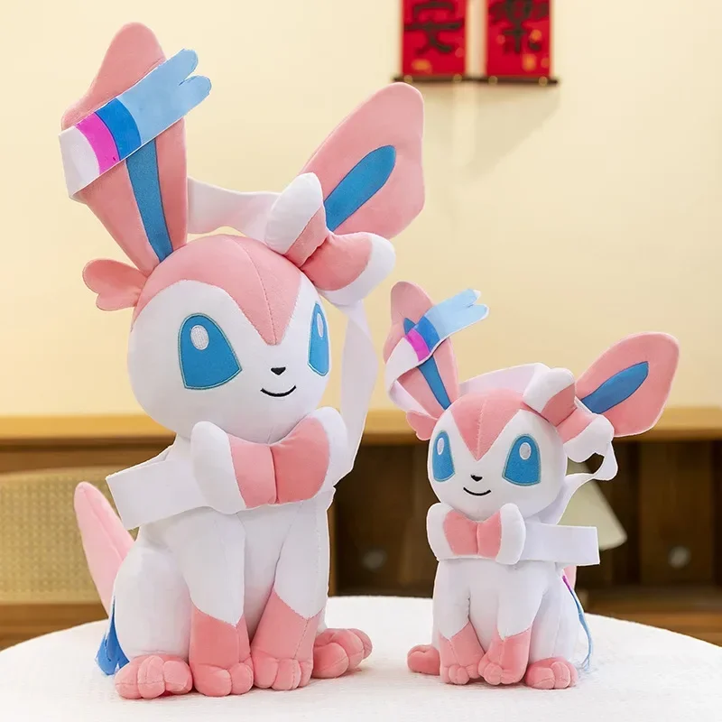 ตุ๊กตาซิลเวียนโปเกมอนนั่ง ขนาดใหญ่ 75 ซม. น่ารัก สไตล์การ์ตูนอนิเมะ นุ่มสบาย ใช้เป็นหมอนอิง ของตกแต่ง ของขวัญ