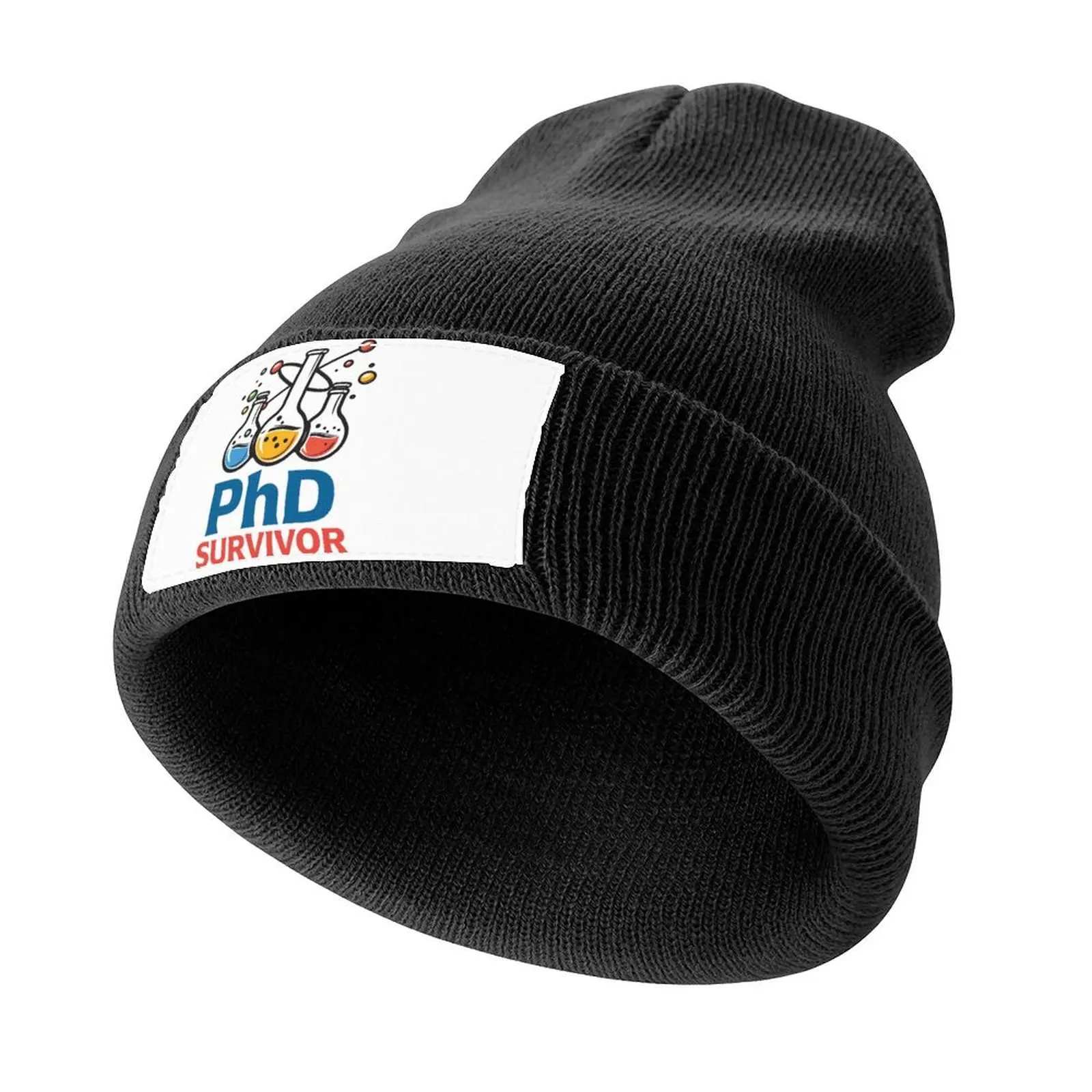 

PhD Survivor Knitted Cap Streetwear |-F-| Big Size Hat Boy Child Women's