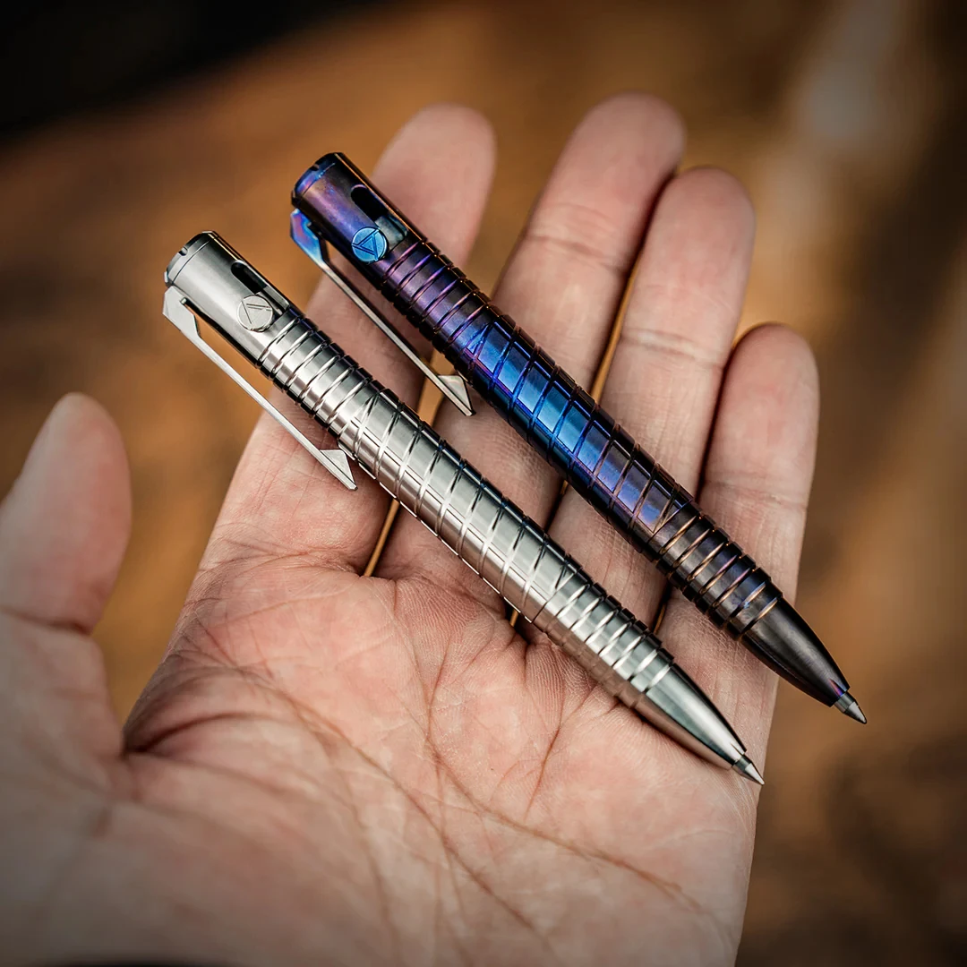 

TITANER Titanium Pocket Bolt-Action Pen TRP010A