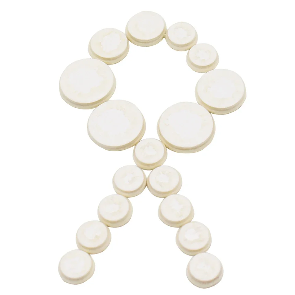 IRIN 17 Teile/satz Klarinette Pads Kork Kissen Langlebige Leder Pad Klarinette Taste Pad Ersatz Holzblasinstrument Zubehör – Detail 4
