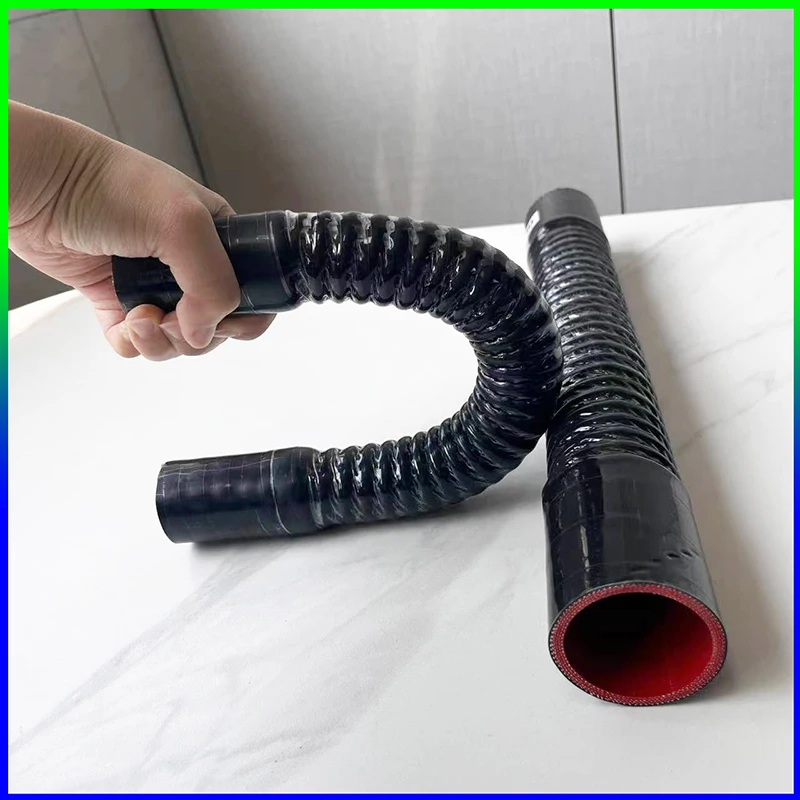 Tubo Flexible de silicona Universal para coche, manguera de admisión para radiador, Intercooler para goma de alta presión y alta temperatura