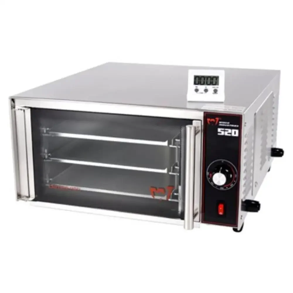 Cookie Convection Oven with Circulating Fan Digital Timer Portable Design Three Customized Pans Wide Temperature Range Baking