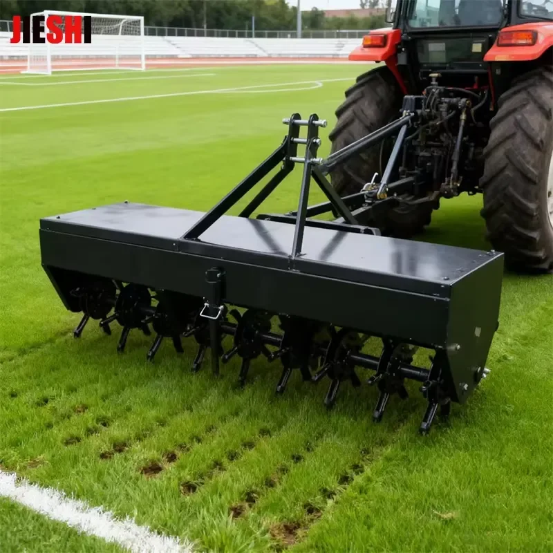 3PT 48'' 60'' Plug Lawn Spike Aerator Machine for Lawn Tractor