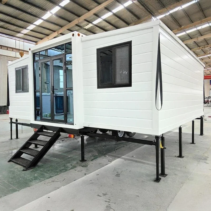 Steel Frame Container House Mobile House Expandable Prefab Isolation 3 Bedroom Outdoor Hot