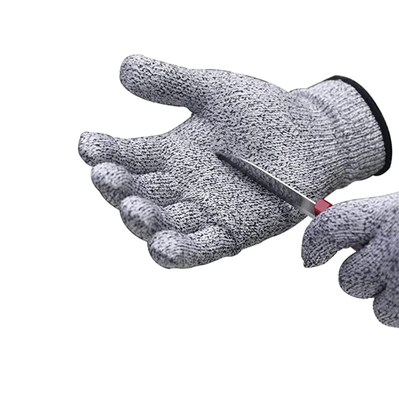 HPPE Level 5 Safety Anti Cut Gloves High-strength Industry Kitchen Gardening Anti-Scratch Anti-cut Glass Cutting Multi-Purpose